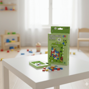🧩 Mini Tetris de Cocodrilo – “Pequeñas piezas, grandes conexiones cerebrales”
