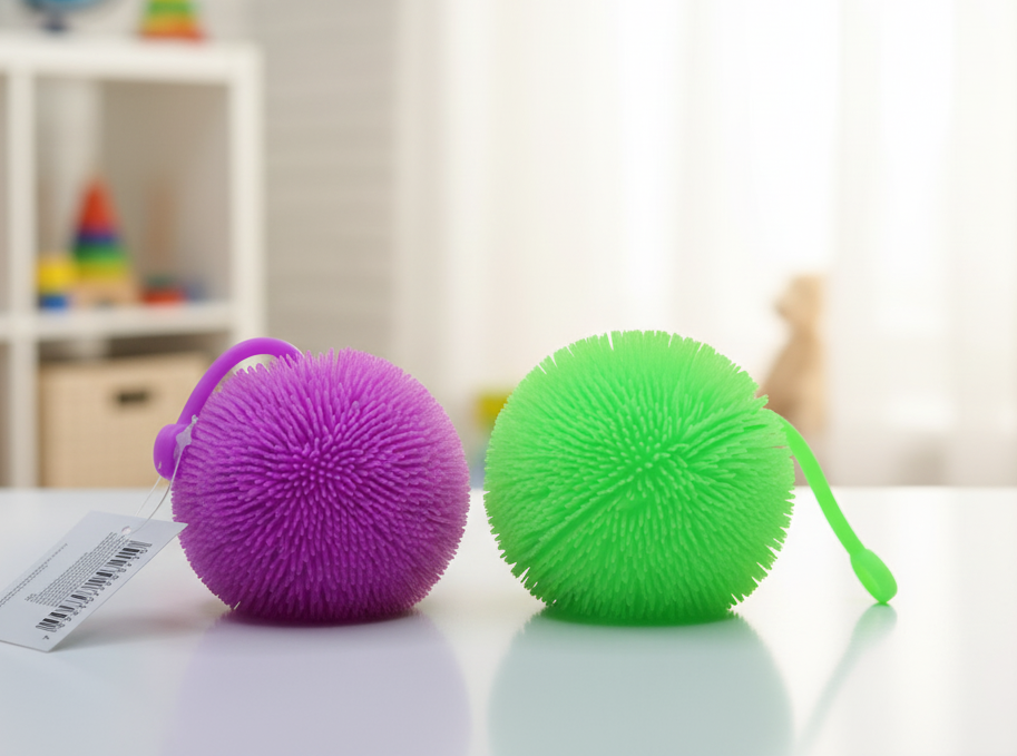 Bolitas Sensoriales Luminosas – Suaves, calmantes y adictivas al tacto