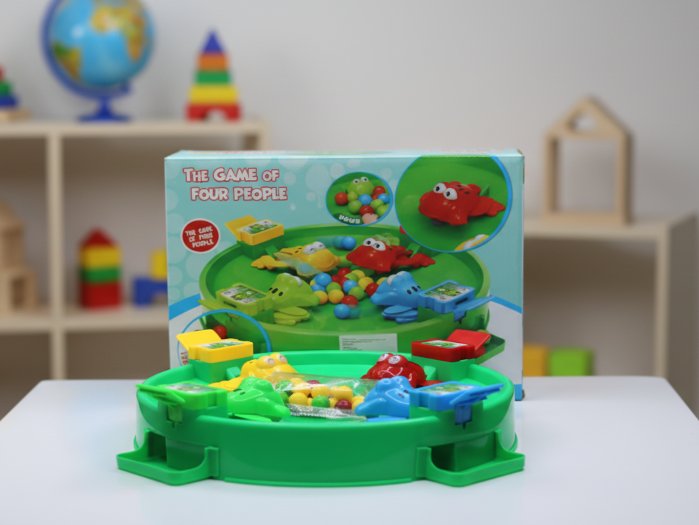 🐸 Juego “Ranas Tragabolas”