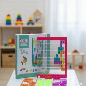 TETRIS GIGANTE TRANSPARENTE – Brain Teaser de Alta Estimulación Cognitiva