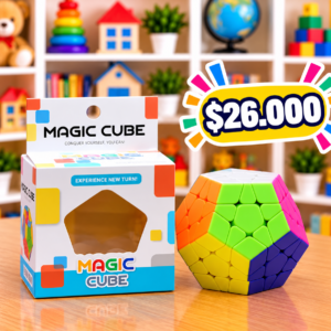 CUBO RUBIK MEGAMINX – Nivel Maestro Leyenda