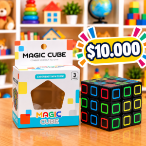 CUBO RUBIK BLACK  – Velocidad y Precisión Mental