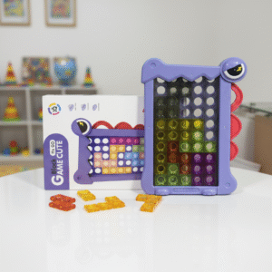 Juego de Ensamble con Fichas Brillantes – “Planifica, construye y estimula su concentración”