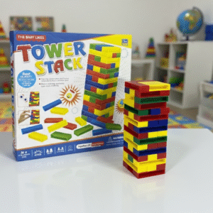 Jenga de Colores – “Atención, emoción y coordinación en cada movimiento”