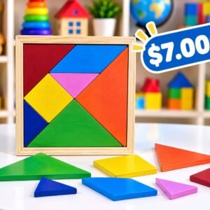 TANGRAM DE MADERA – “Piensa, crea y organiza tu mundo”
