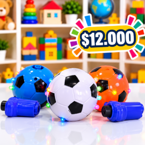 PELOTA GIROSCOPIO CON SONIDO Y LUZ