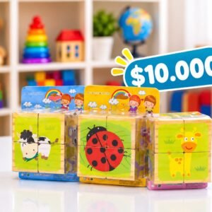 ROMPECABEZAS CUBOS DE MADERA