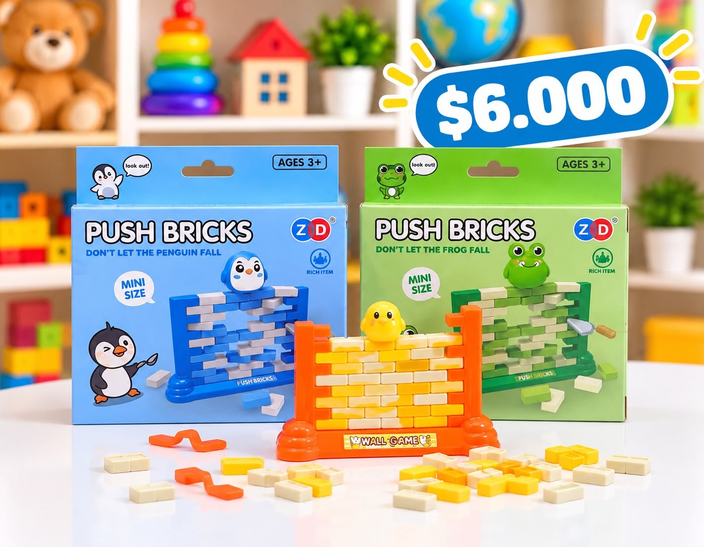 BLOQUES DE PINGUINO MINI