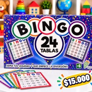BINGO – 24 TABLAS