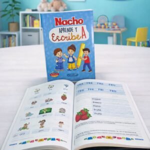 📚 Colección Nacho – Prematemáticas, Dibuja, escribe y aprende