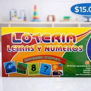 🧠✨ Lotería Letras y Números – Base sólida para el aprendizaje desde el juego