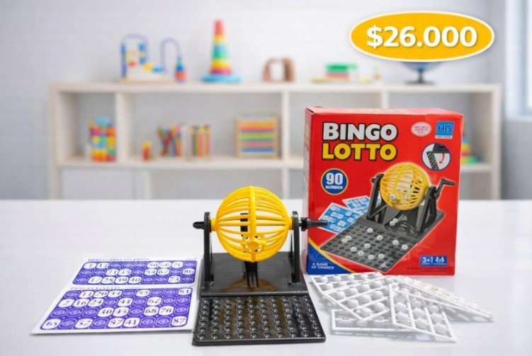 🧠🎯✨ Bingo Lotto – Atención, velocidad mental y procesamiento numérico en acción