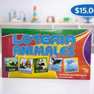 🧠🐾✨ Lotería de Animales – Desarrollo del lenguaje y conexión cognitiva con el entorno