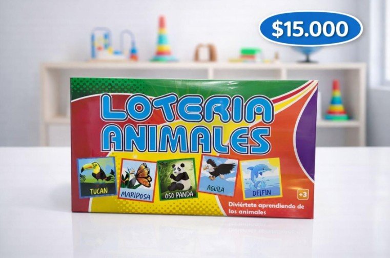 🧠🐾✨ Lotería de Animales – Desarrollo del lenguaje y conexión cognitiva con el entorno