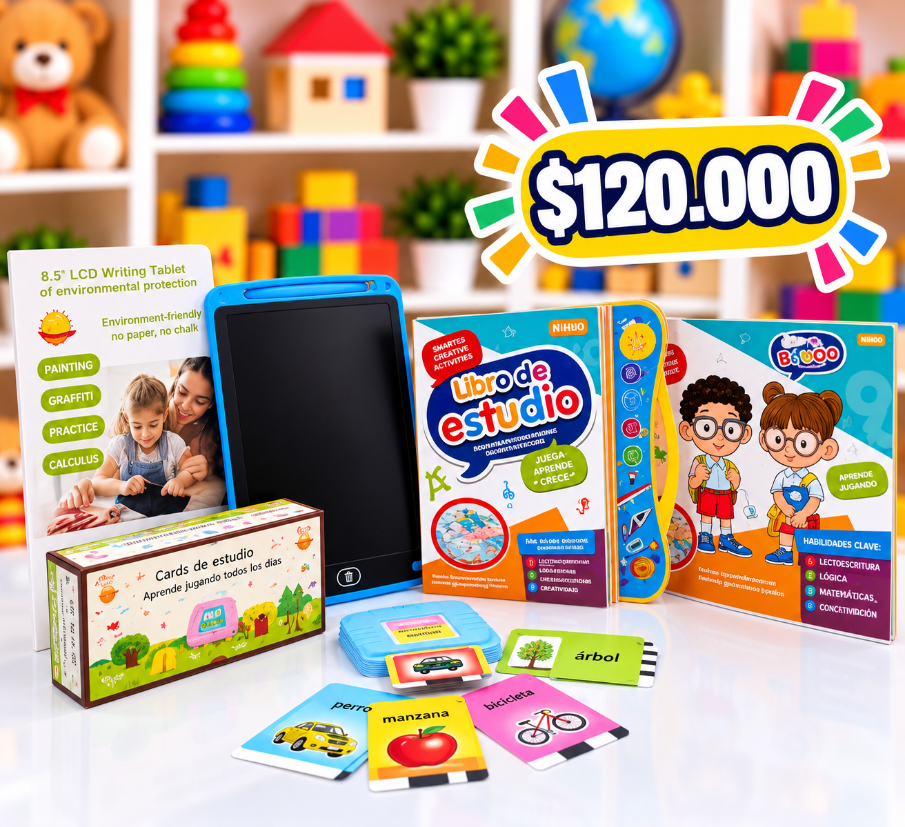 🧠📚 KIT DE LENGUAJE Y APRENDIZAJE – Base para leer, escribir y comprender