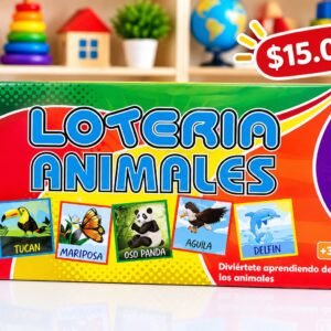 🧠🐾✨ LOTERÍA DE ANIMALES – Desarrollo del lenguaje y conexión cognitiva con el entorno