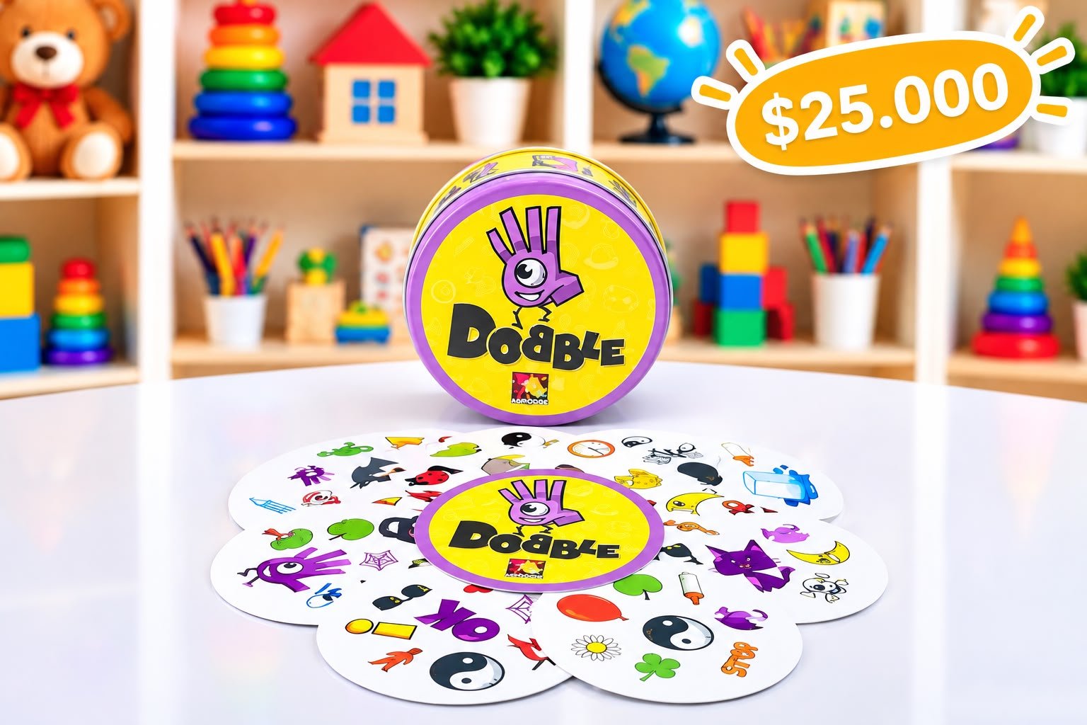 ⚡🧠 DOBBLE (Juego de rapidez mental)