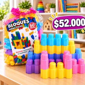 🏗️🌈 MEGA BLOQUES CREATIVOS GIGANTES🧩🌈