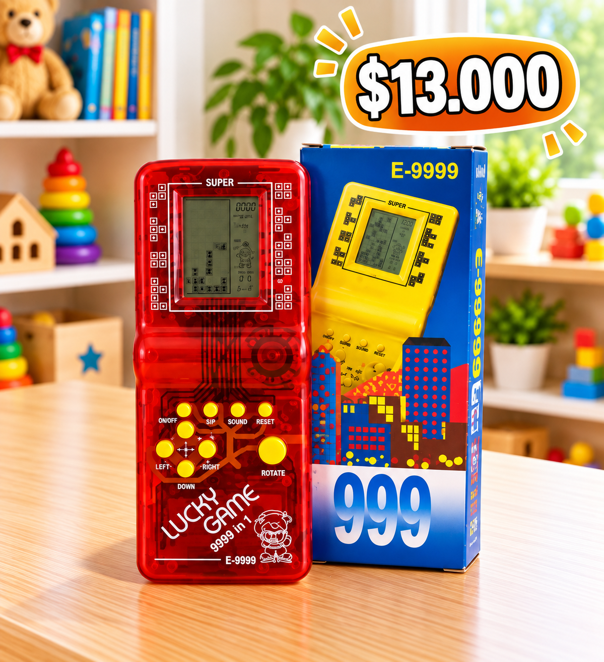 🎮🕹️ CONSOLA RETRO - Desafíos Mentales⚡
