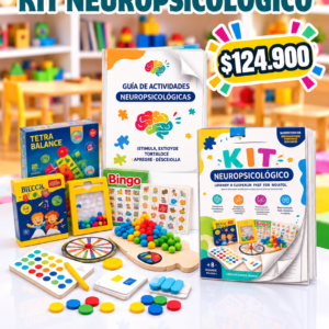 🧠✨ KIT NEUROPSICOLOGÍCO| Atención en acción, aprendizaje en movimiento 🎯🧩