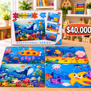 🐠🧩🌈 ROMPECABEZAS 4 EN 1