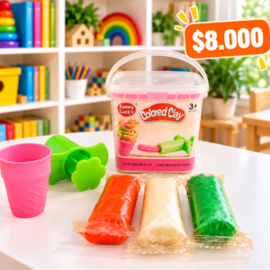 🍦🎨 PLASTILINA CREATIVA PEQUEÑA