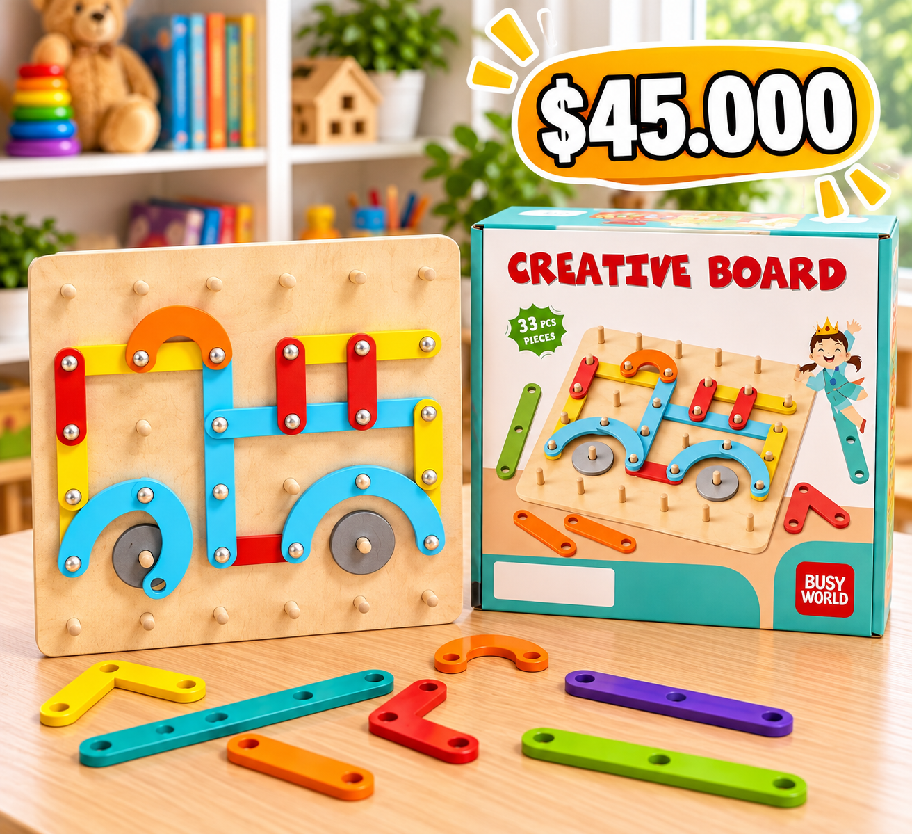 🛠️🚜 TABLERO CREATIVO