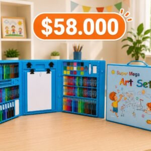 🥉 🎨🚀 Explosión de Creatividad – Kit de Arte 208 Piezas