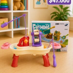 🎣🌊 Mesa Interactiva de Pesca Montessori – Diversión, Coordinación y Aprendizaje