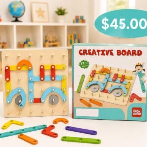 🛠️🚜 Tablero Creativo de Construcción