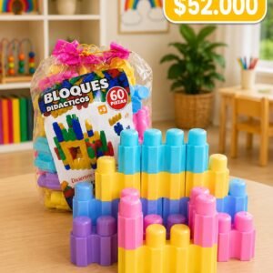 🏗️🌈 Mega Bloques Creativos Gigantes 🧩🌈