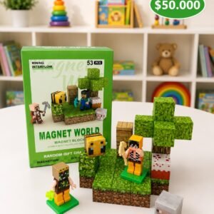🧲🌳 ¡Magnet World: construye, crea y vive tu propia aventura! 🎮✨