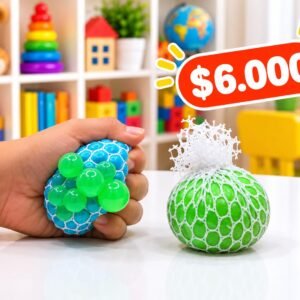 🌈🖐️ PELOTA SENSORIAL ANTIESTRÉS DE GEL