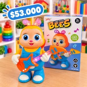 ABEJITA MUSICAL CON LUCES Y SONIDO