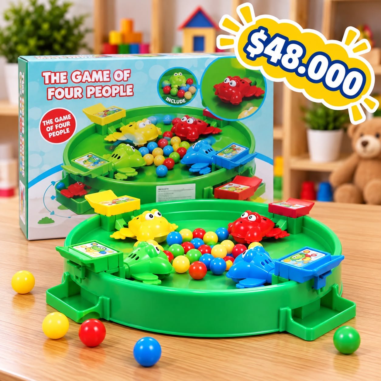 JUEGOS DE RANAS TRAGONA