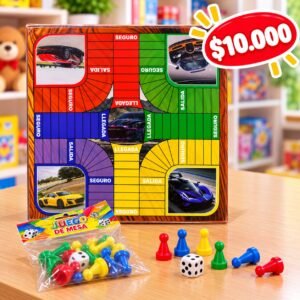 JUEGO DE MESA – PARQUÉS DE CARROS