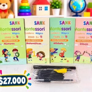 SET DE CUADERNOS MÁGICOS MONTESSORI