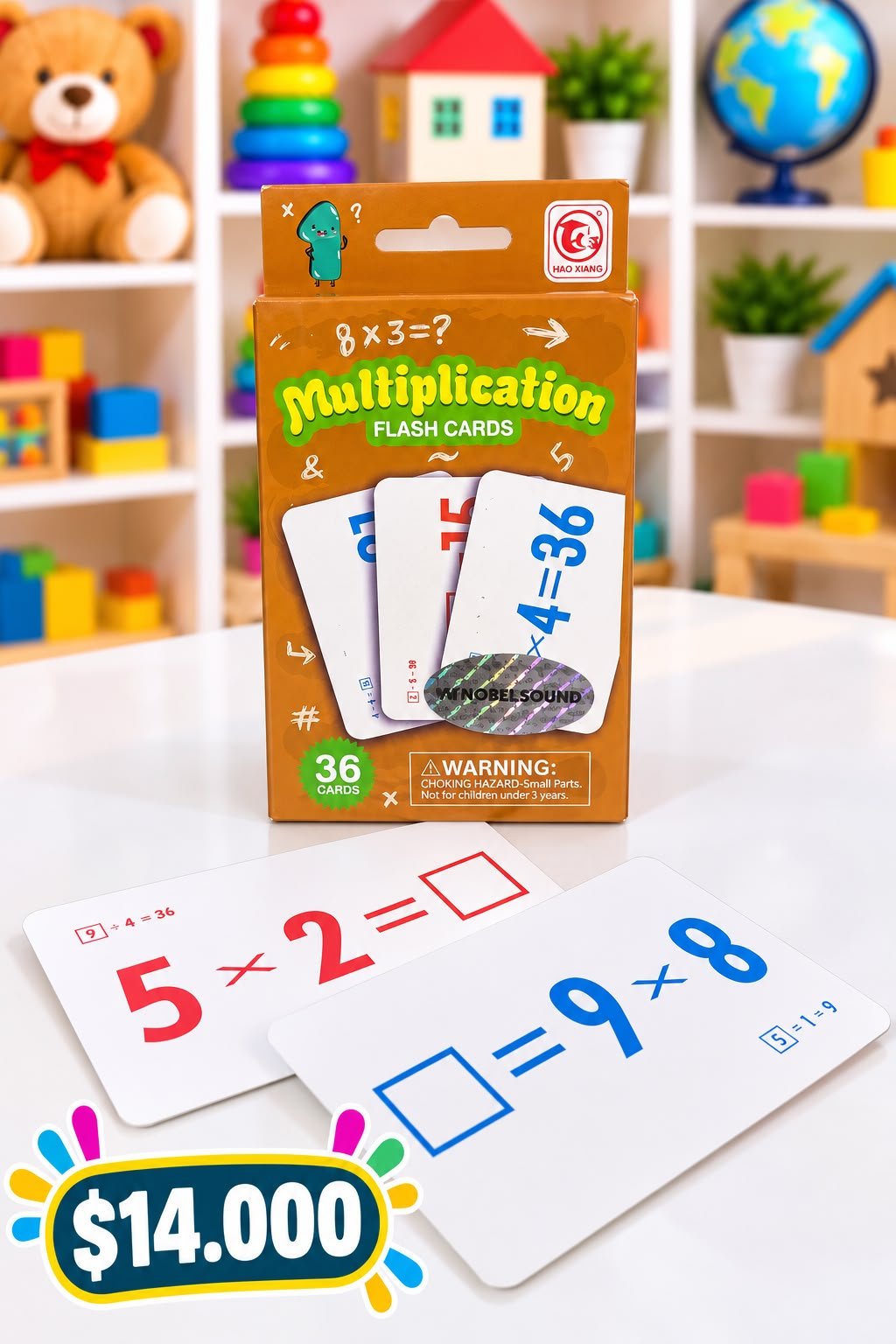 TARJETAS DE MULTIPLICACIÓN